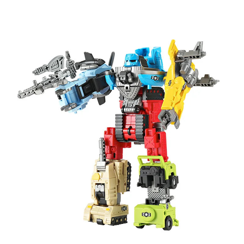 6 IN 1 Car Transformation Combined Robot - Image 6