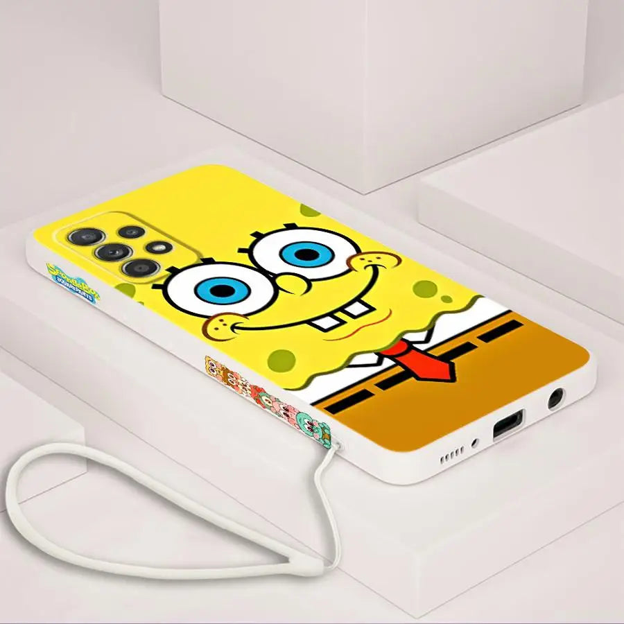 Cute Sponge-BobS Phone Case - Image 13