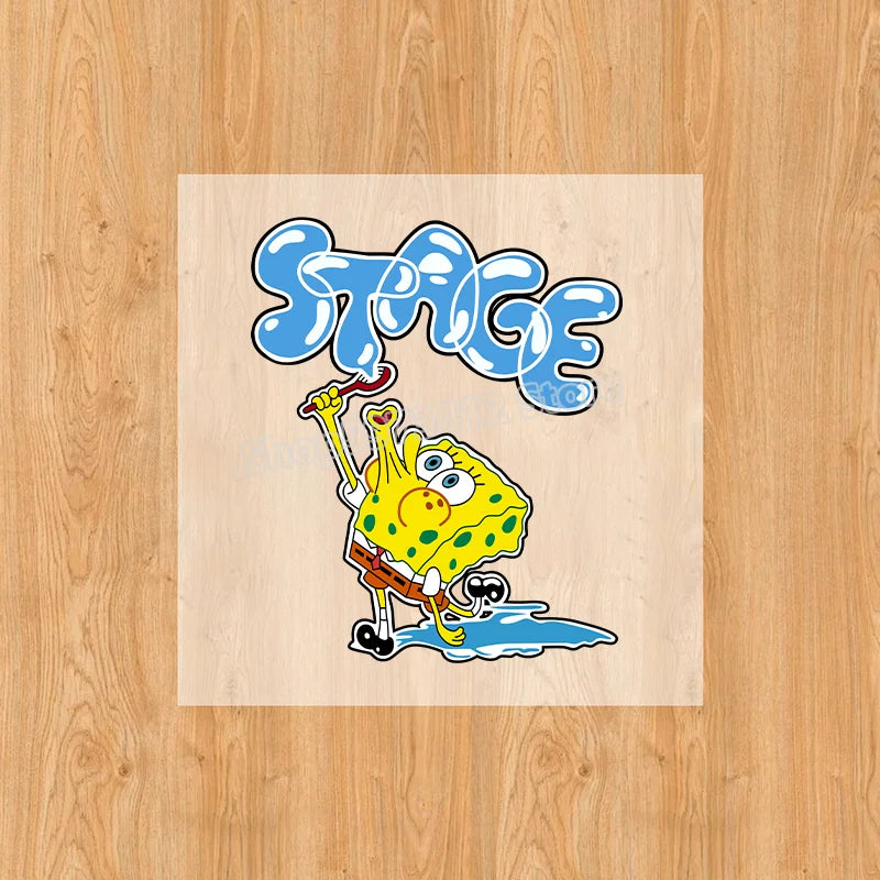 SpongeBob SquarePants Heat Transfer Stickers - Image 17