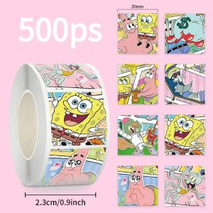 500pcs SpongeBob SquarePants Patrick Star