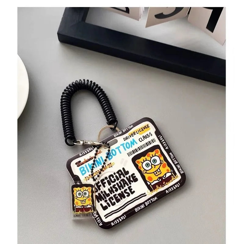 SpongeBob Card Holder Keychain - Image 2