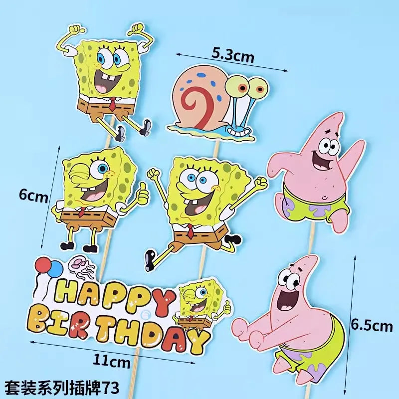 SpongeBob Patrick Star Cake Topper - Image 6