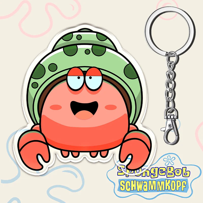 12cm SpongeBob SquarePants Student Backpack Key Pendant - Image 29