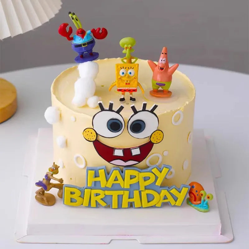 SpongeBob & Patrick Star Cake Decorations - Image 3