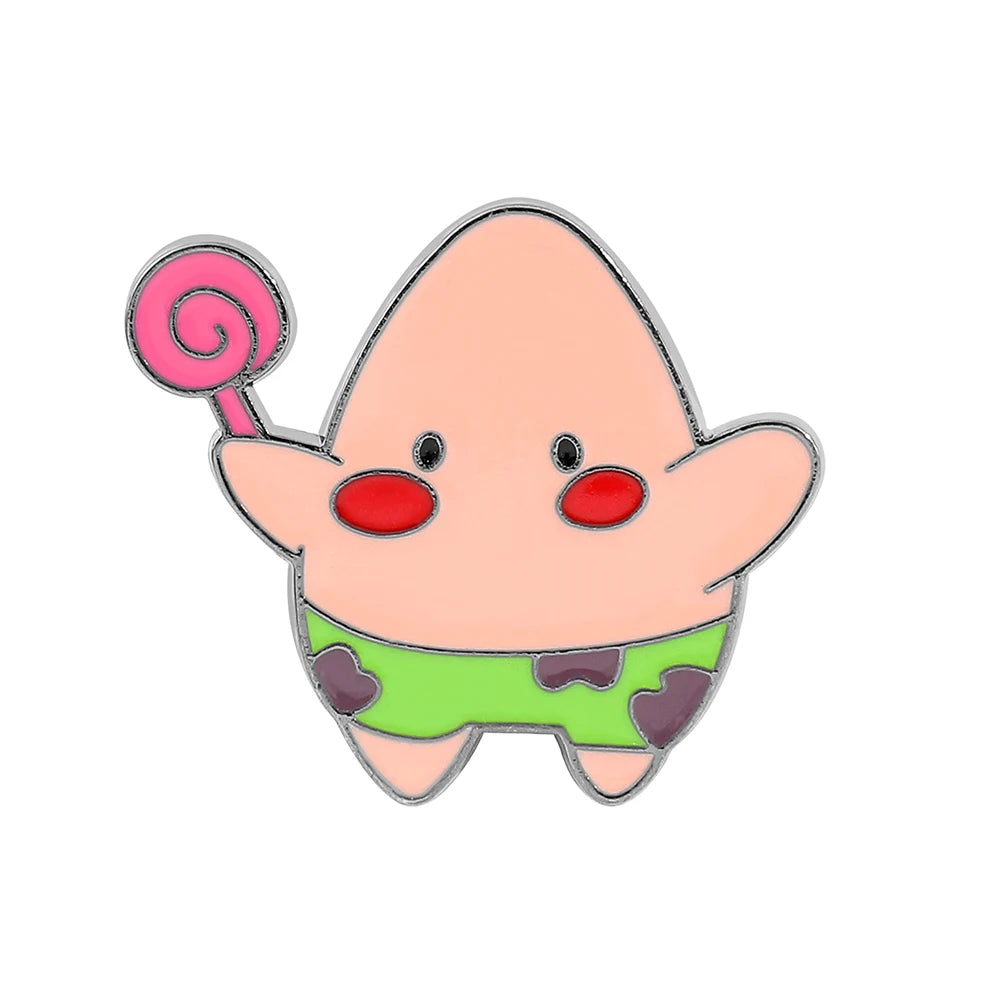 Cartoon Anime SpongeBob SquarePants Badges - Image 10