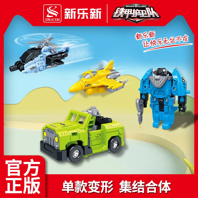 6 IN 1 Car Transformation Combined Robot - Image 3