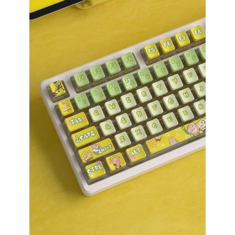 SpongeBob Keycaps PBT Heat Anime Figure - Image 3