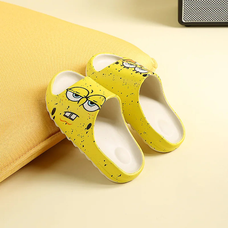 SpongeBob Cartoon Slippers – Cute Cosplay Summer Soft - Image 4