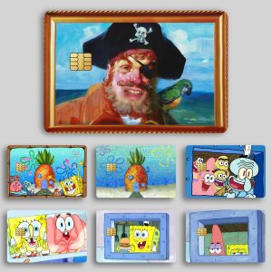 Cartoon Bikini S-Sponge-B-Bob Bottom K Film Skin Cover