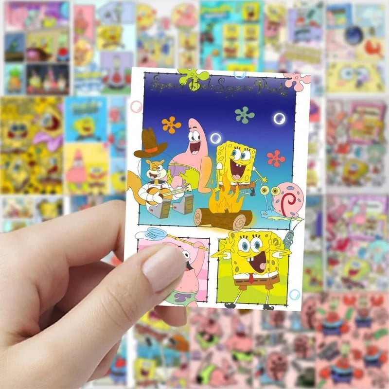 60PCS Anime Cartoon SpongeBob SquarePants - Image 4