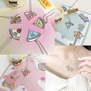 SpongeBob SquarePants Pizza Necklace
