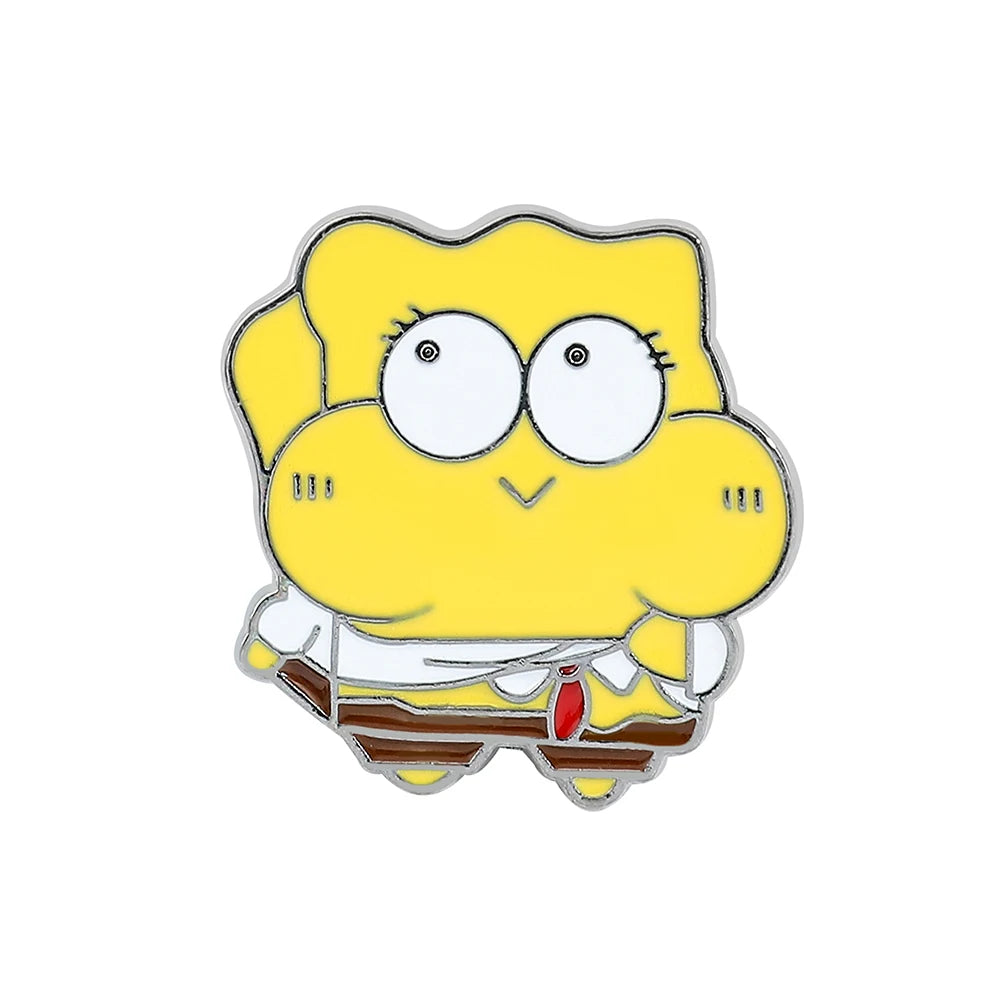 Cartoon Anime SpongeBob SquarePants Badges - Image 7