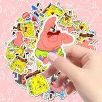 40PCS SpongeBob SquarePants Stickers Set