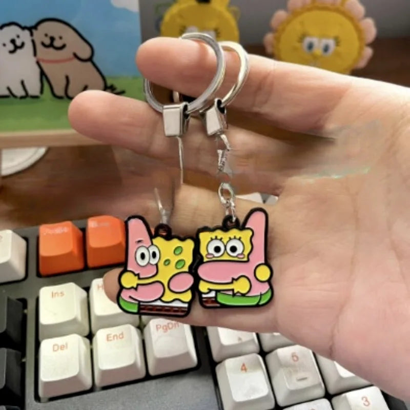 SpongeBob & Patrick Star Couple Keychain - Image 3