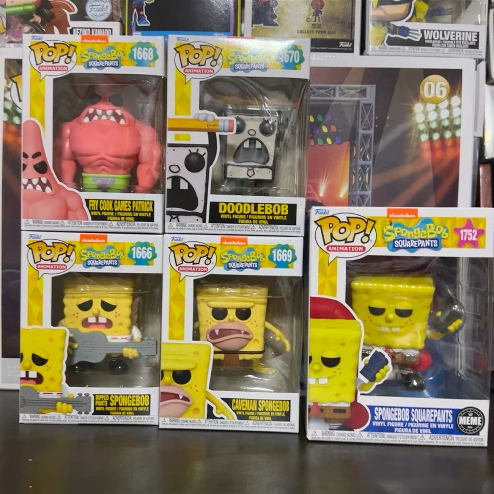 Anime SpongeBob SquarePants Funko Pop-Style Vinyl Figure - Image 6
